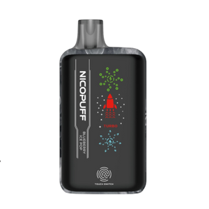 NICOPUFF GALAXY ブルーベリーアイスポップ ノンニコチン使い捨てベイプ 20000パフ 本体